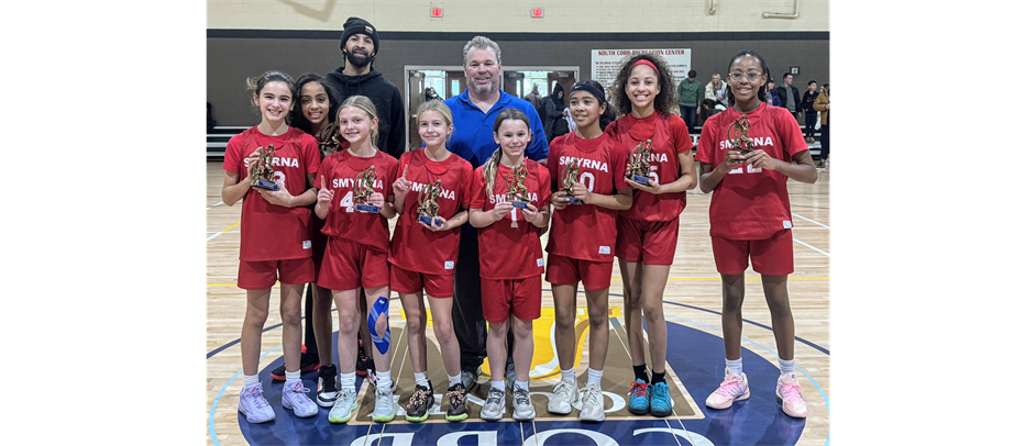 Congrats U11 Girls Tournament Champions - Coach Bucklin!